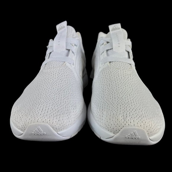 Adidas Edge Lux 5 White Metallic Grey Running Shoes GZ6741 Women's Size 11 - Picture 2 of 11